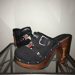 Ed Hardy Mules
